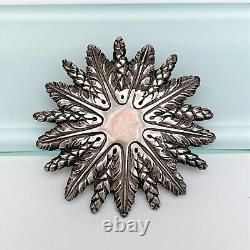 Vintage 1987 Puiforcat France Sterling Silver Snowflake Ornament