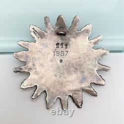 Vintage 1987 Puiforcat France Sterling Silver Snowflake Ornament