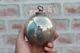 Vintage Kugel Glass Ball Hanging Christmas Decorative Ornament Antique Silver