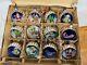 Vintage Rare Set of 12 Diorama Ornaments in Original Box Made In Italy 2-1/4