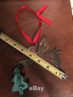 Vintage STERLING SILVER EMILIA CASTILLO Angel Star Christmas Tree Ornament