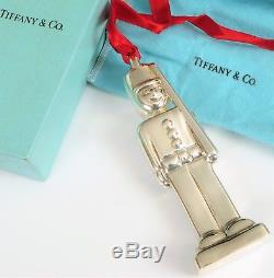 Vintage Tiffany & Co Sterling Silver 3-d Toy Soldier Christmas Ornament 925