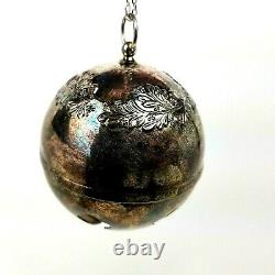 Vintage Towle Silver Plate 1st Edition Christmas Sleigh Bell Ornament 1979 Rare