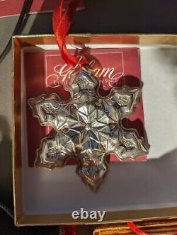 Vintage sterling silver Christmas ornaments (Towle, Gorham, Reed&Barton) 22 item