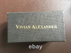 Vivian Alexander Ornament Eggs. 999 Fine Silver