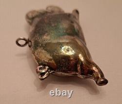 Vtg Cazenovia Abroad Sterling Silver 925 Pig Ornament