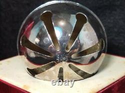 Wallace 1972 Silver Plated Sleigh Bell Christmas Ornament 2th in Series with Box