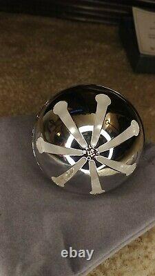 Wallace 2017 Sleigh Bell Silver Plate Ornament 47th Edition New in Box