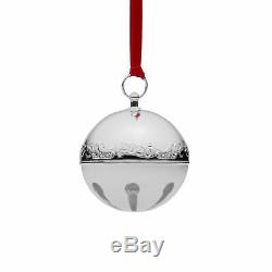 Wallace 2020 26th Edition Annual Silver Sleigh Bell Ornament 2.75