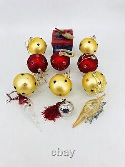 Wallace Silver 1999 Sleigh Bell Dept 56 Ronald Regan 12 Christmas Ornaments