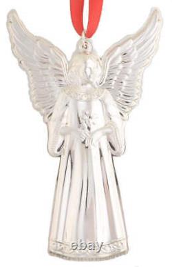 Wallace Silver Grande Baroque Angel 2021 Angel 4 1/2 Ht Boxed 11984356