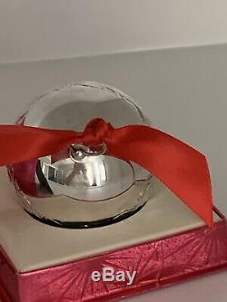 Wallace Silver-Plated 1971 Christmas Bell Ornament Limited First Edition & Box