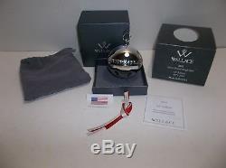 Wallace Silver Plated SLEIGH BELL 1971 2013 43rd EDITION MIB Peace On Earth