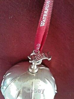 Waterford 2012 New Lismore Spire Ruby Red Jeweled Ornament