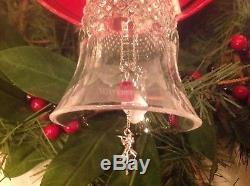 Waterford Crystal 12 Days of Christmas 11 Pipers Piping Bell Ornament 2010