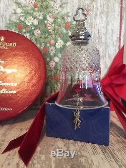 Waterford Crystal 12 Days of Christmas 11 Pipers Piping Bell Ornament Mint