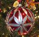 Waterford Holiday Heirlooms Traditional CRIMSON ROSSLARE Ornament Boxed #155270